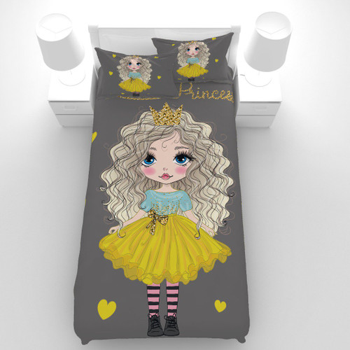 ست روتختی دخترانه کد 259 سه بعدی گوزل یک نفره