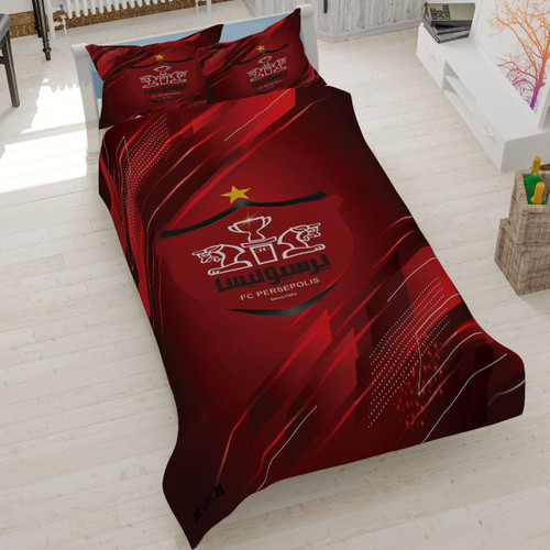 ست روتختی تیم پرسپولیس کد 592 سه بعدی گوزل یک نفره