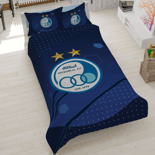 ست روتختی تیم استقلال کد 593 سه بعدی گوزل یک نفره