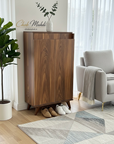 جاکفشی دو درب داشبوردی مگنتی پایه ABS ابعاد 60*103