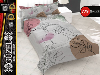 ست روتختی دخترانه سه بعدی گوزل یک نفره کد 779